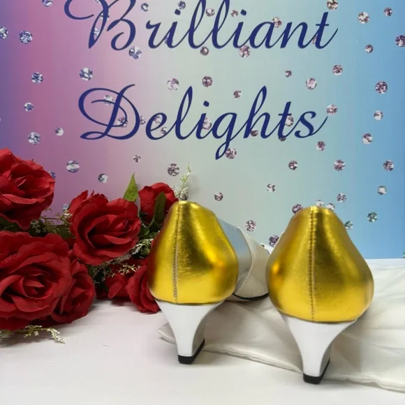 💎$1200 GUCCI CRYSTAL GG WAXEL HEELS - Picture 10 of 14